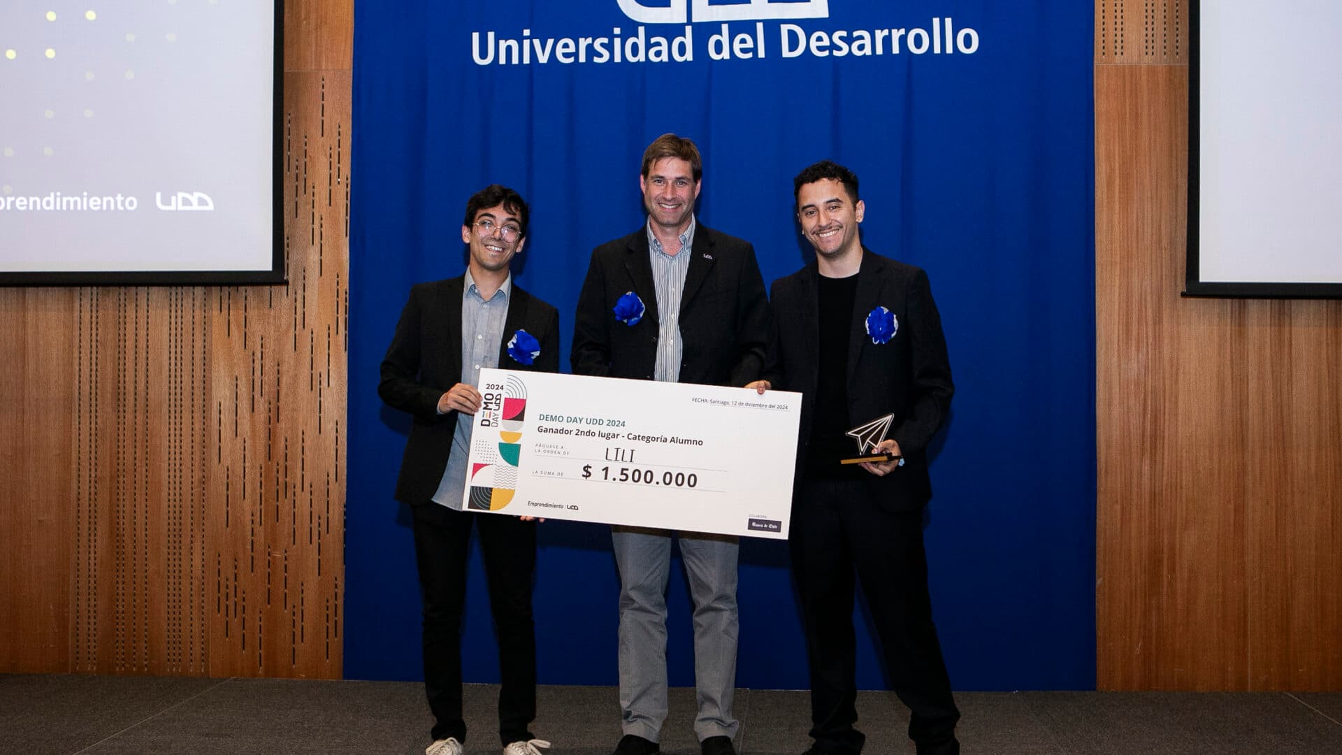 Prensa | LiLi App Mejor Emprendimiento 2024 UDD